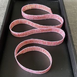 Chanel Red ,White, Pink and Gold Ribbon 🎀